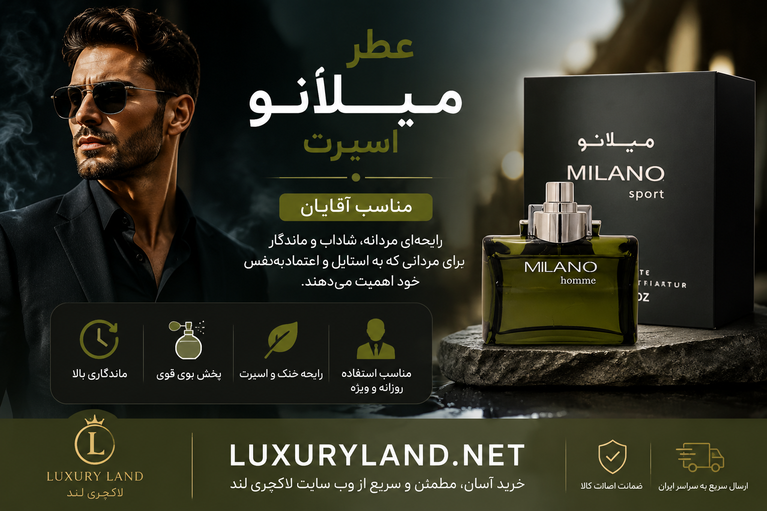 عطر اسپرت میلانو